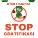 Poster stop gratifikasi